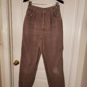 Cheryl Tieg brown denim Pants